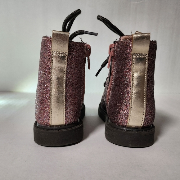 Carter Toddler Glitter lace-up boots - Picture 7 of 8